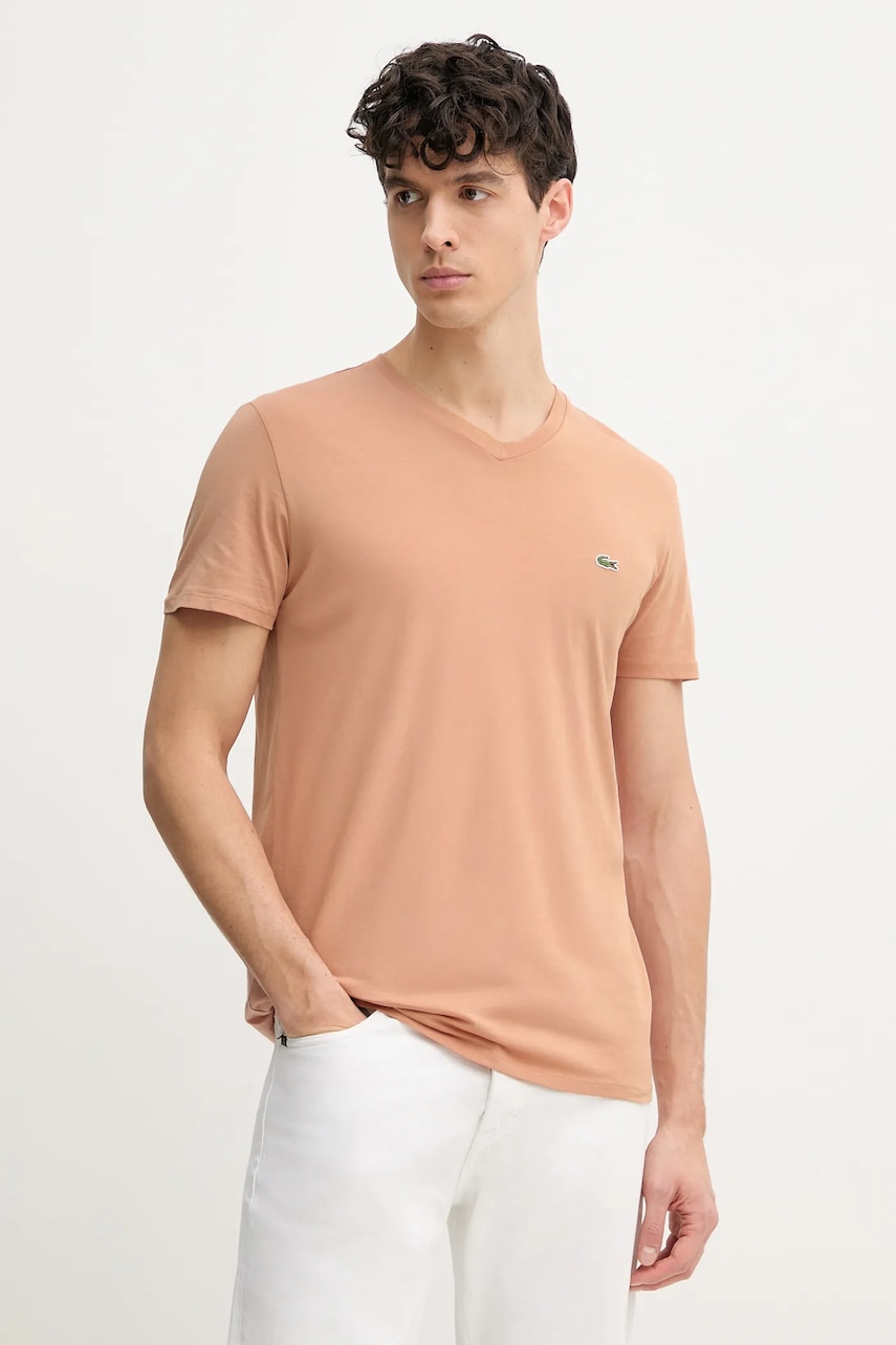 Lacoste T-shirt bawełniany męski