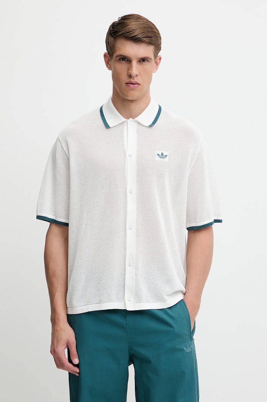 adidas Originals koszula bawełniana Knitted Shirt