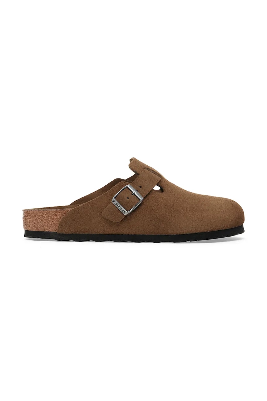 Birkenstock klapki zamszowe Boston