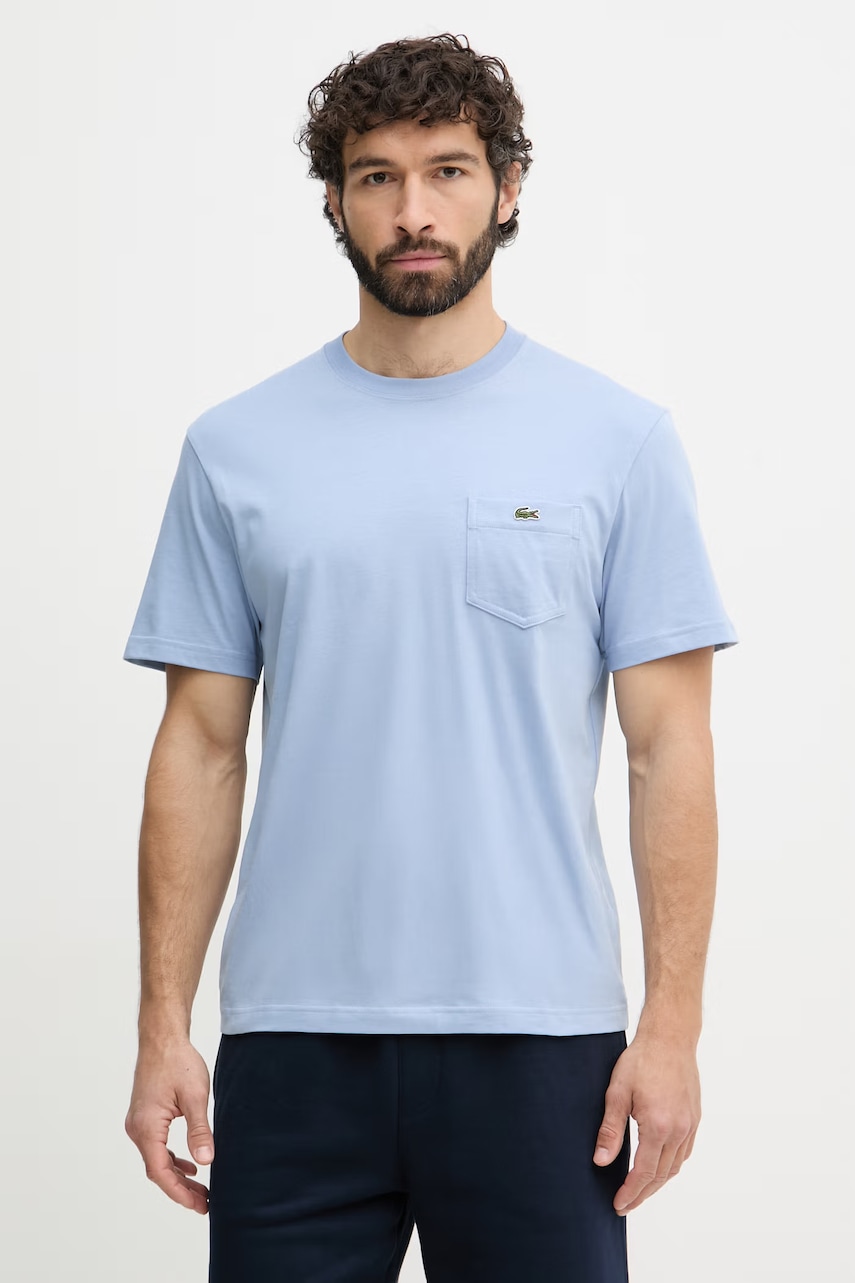 Lacoste T-shirt bawełniany męski