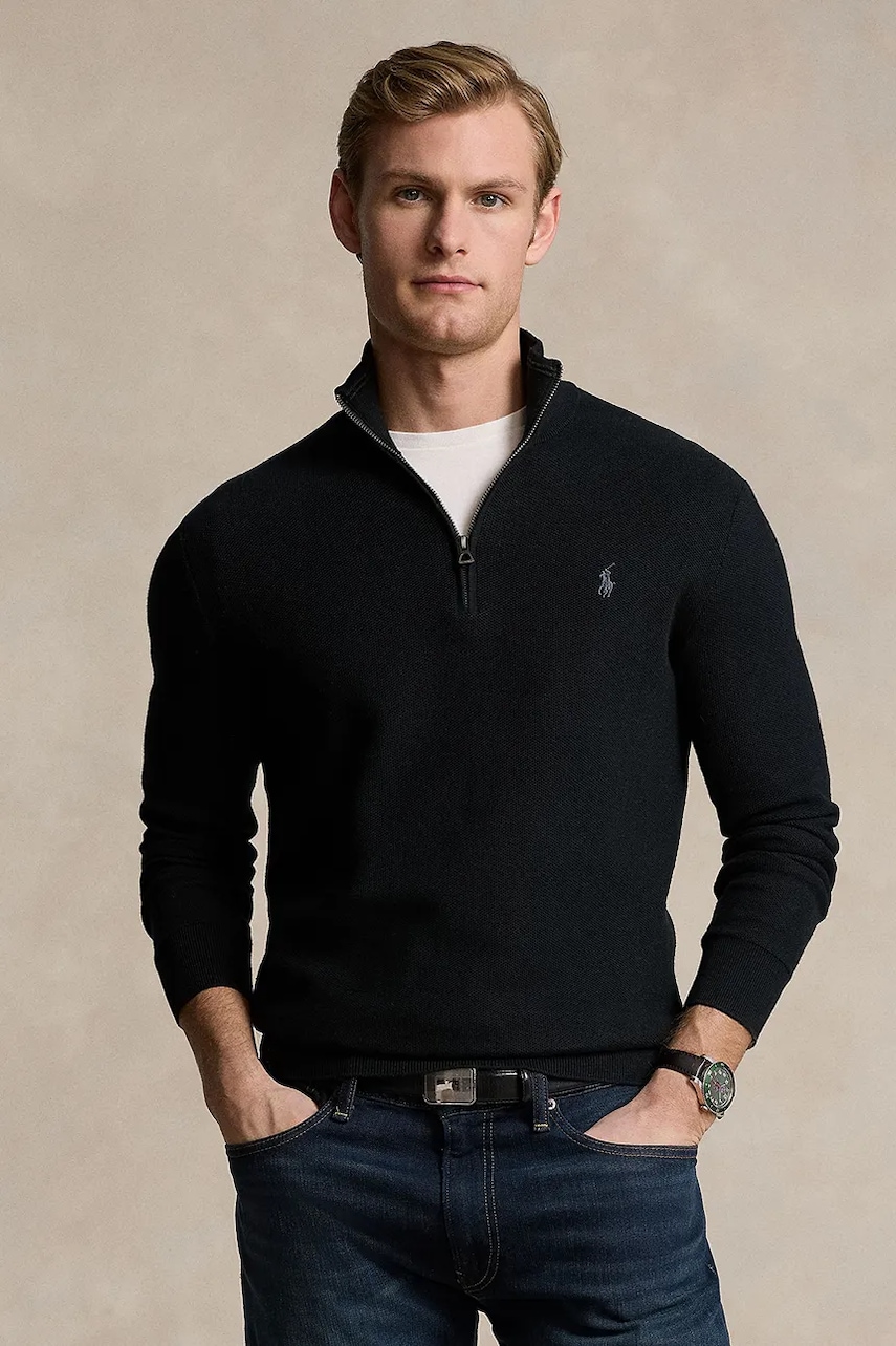 Polo Ralph Lauren sweter bawełniany Ls Hz Long Sleeve