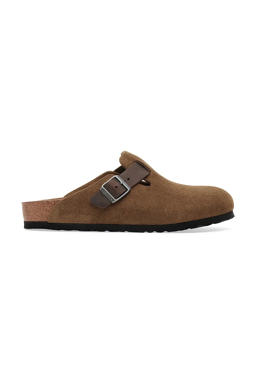 Birkenstock klapki zamszowe Boston