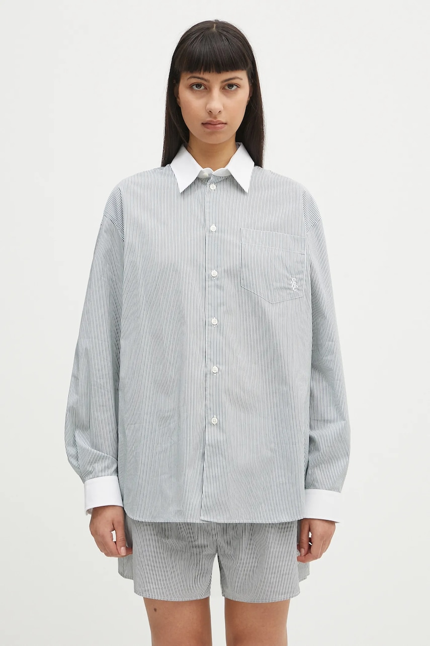 Sporty & Rich koszula bawełniana Src Oversized