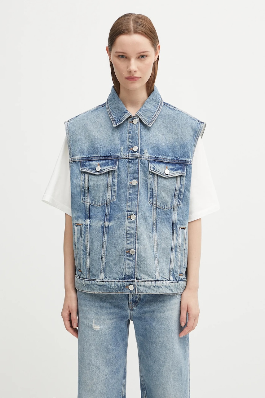 Anine Bing kamizelka jeansowa rory vest