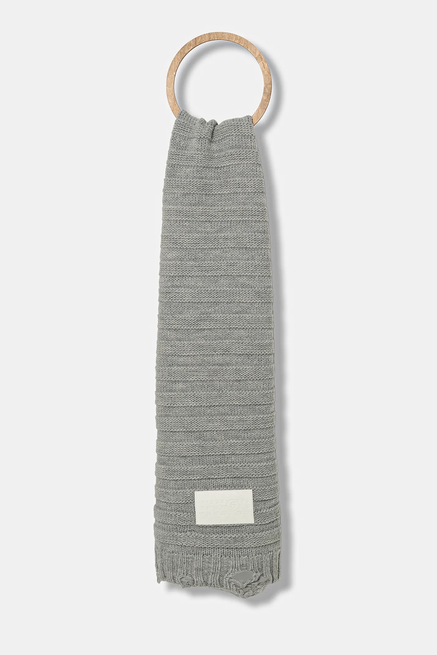 MM6 Maison Margiela szalik wełniany