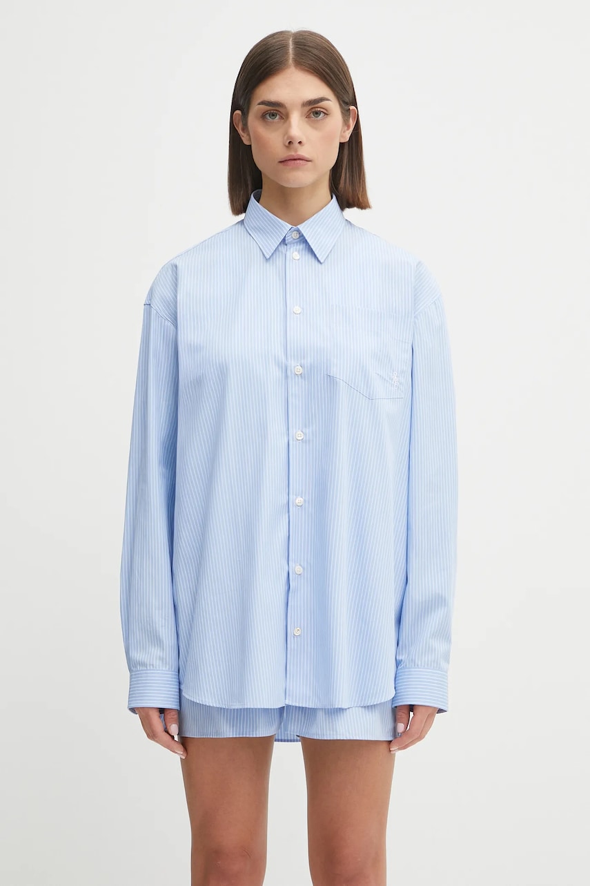 Sporty & Rich koszula bawełniana Src Oversized