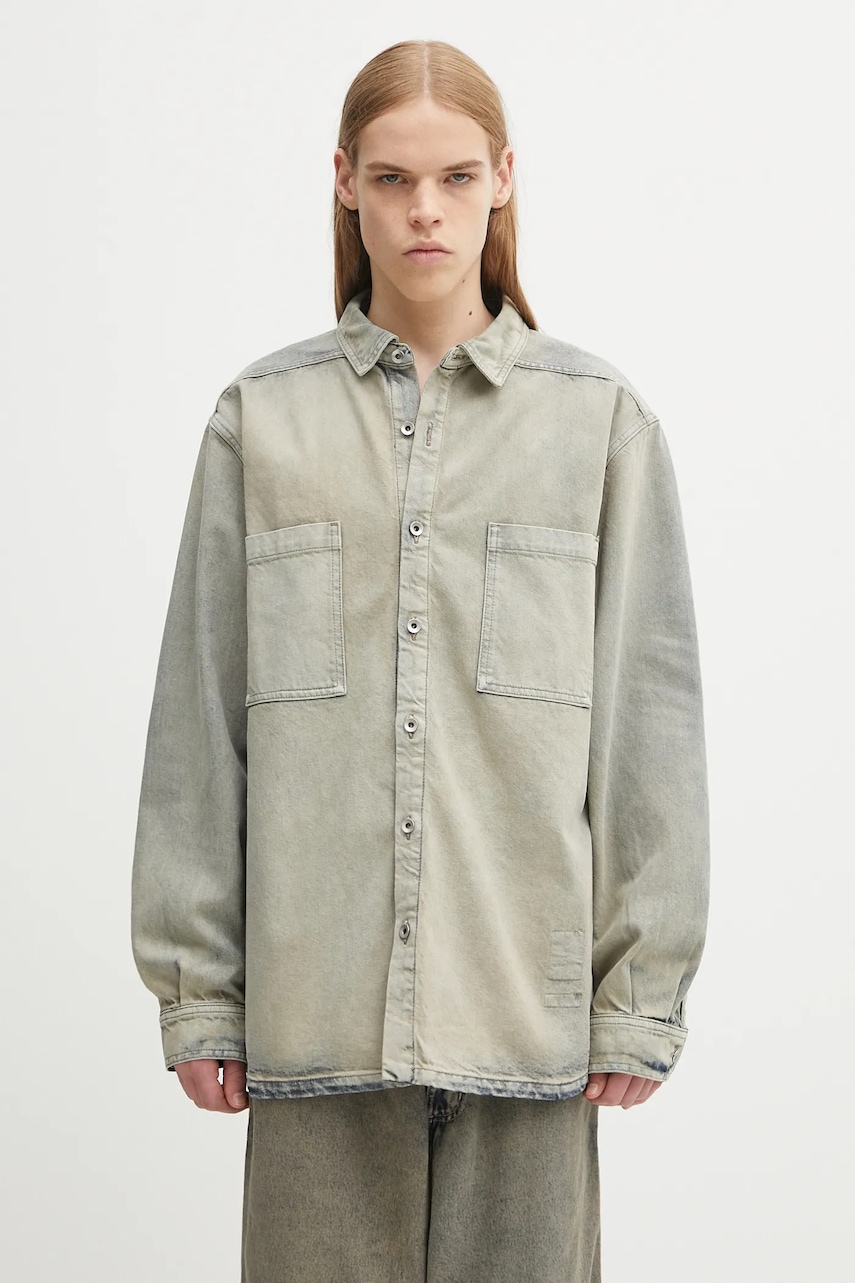 Rick Owens DRKSHDW koszula bawełniana Jumbo Outershirt