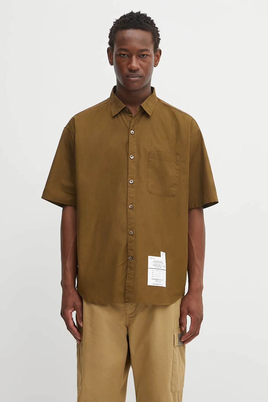 NEIGHBORHOOD koszula bawełniana trad shirt ss