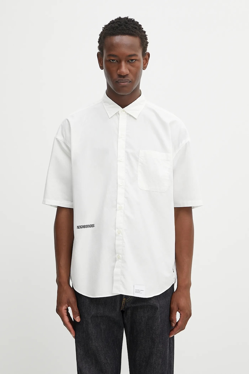 NEIGHBORHOOD koszula bawełniana over shirt ss