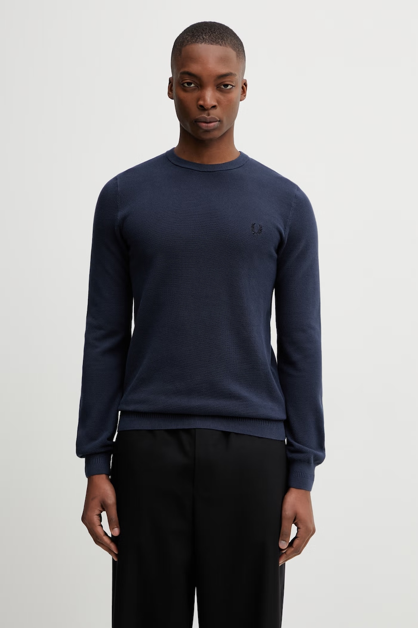 Fred Perry sweter bawełniany