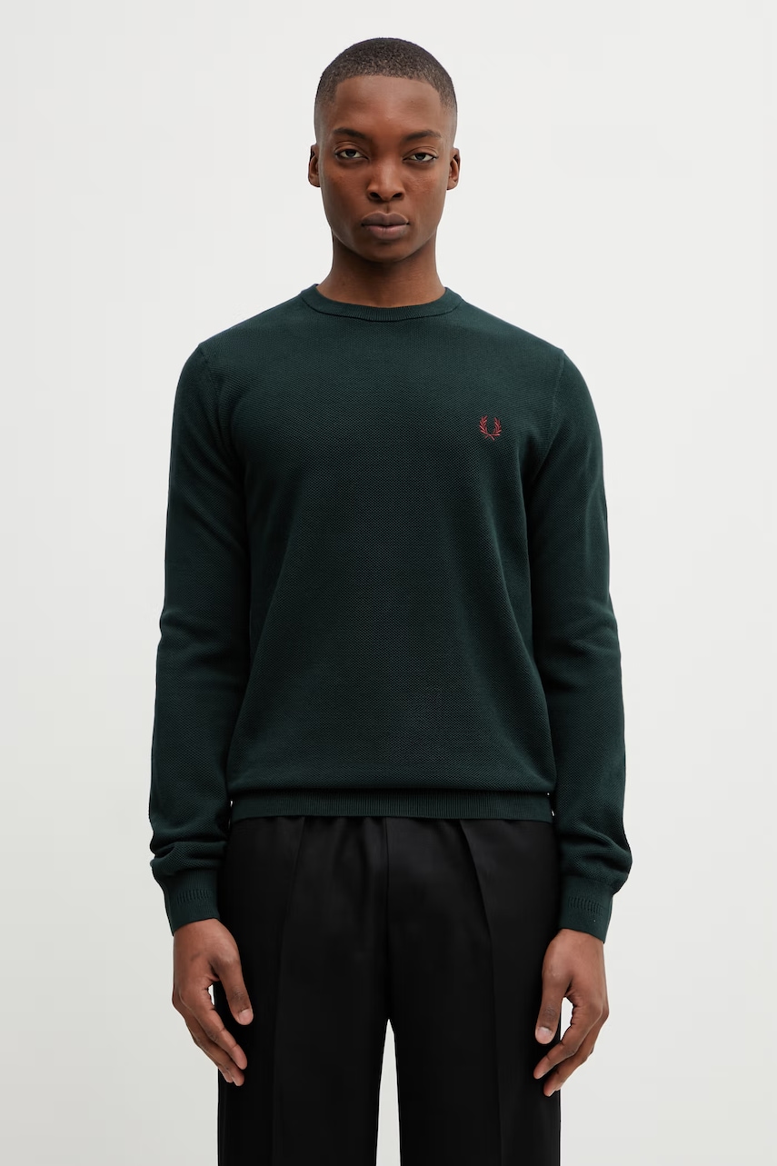 Fred Perry sweter bawełniany