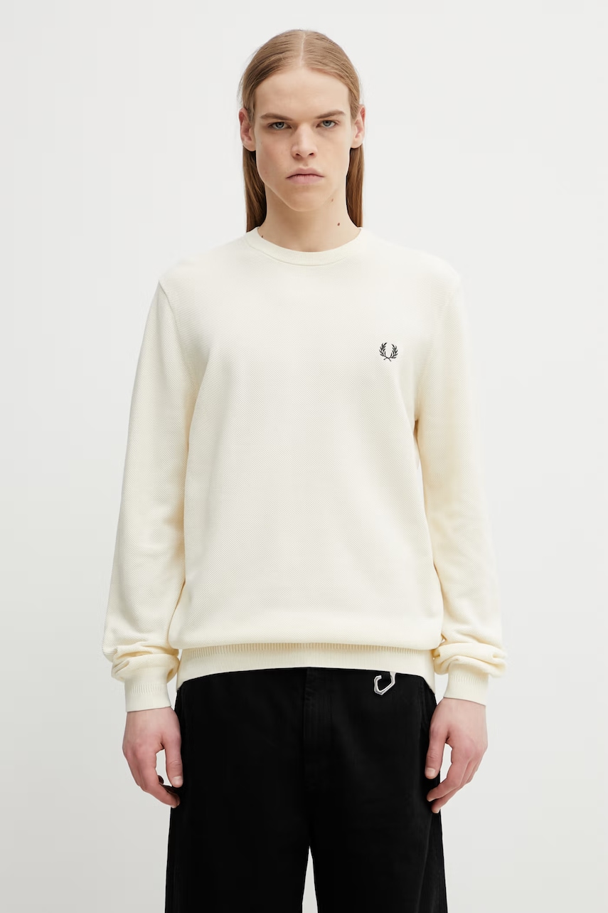 Fred Perry sweter bawełniany