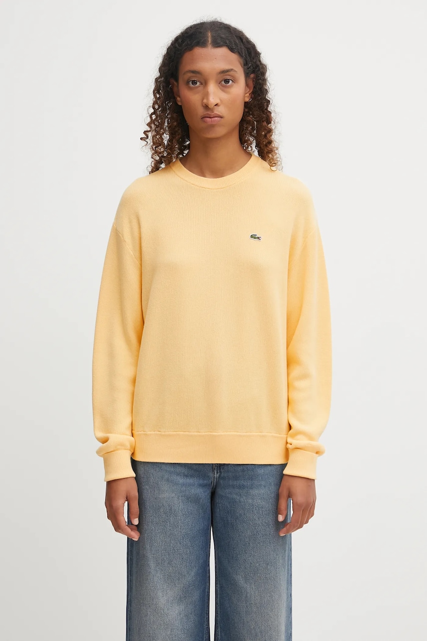 Lacoste sweter z wełną