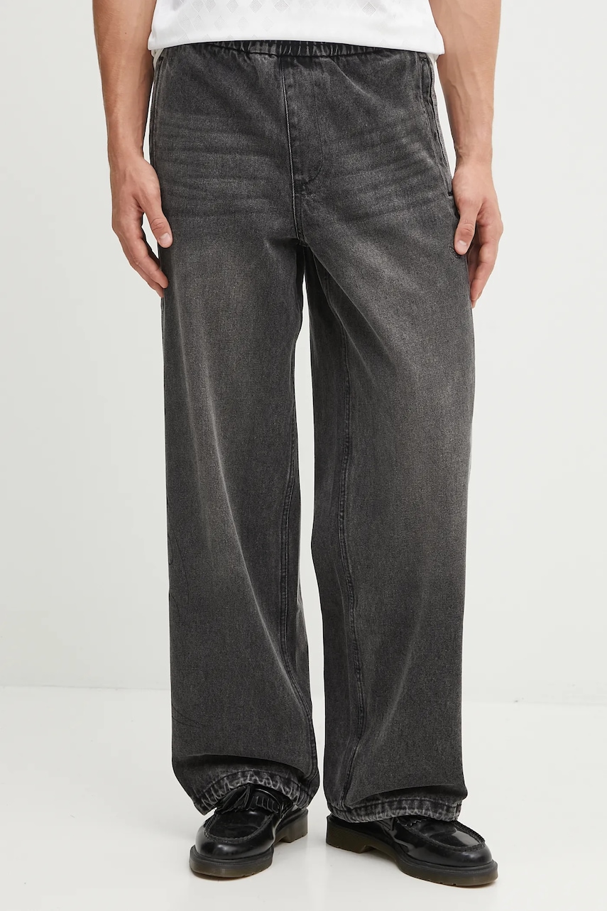 adidas Originals spodnie dresowe bawełniane Adilenium Denim