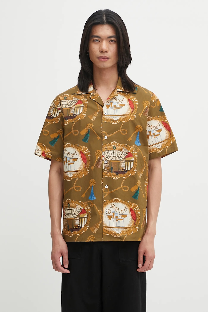 Drôle de Monsieur koszula bawełniana La Chemise Grand HUtel