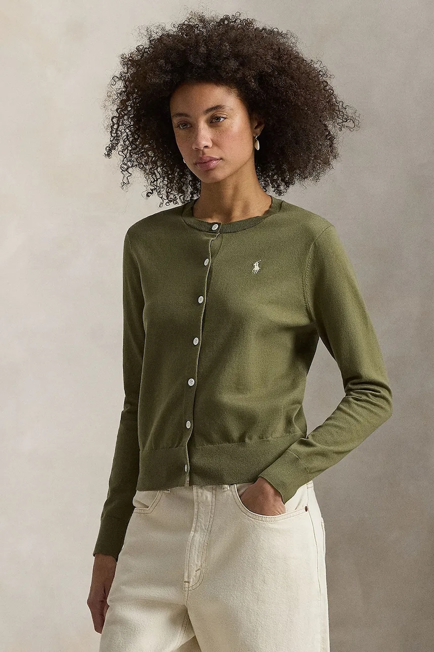 Polo Ralph Lauren kardigan z bawełną damski