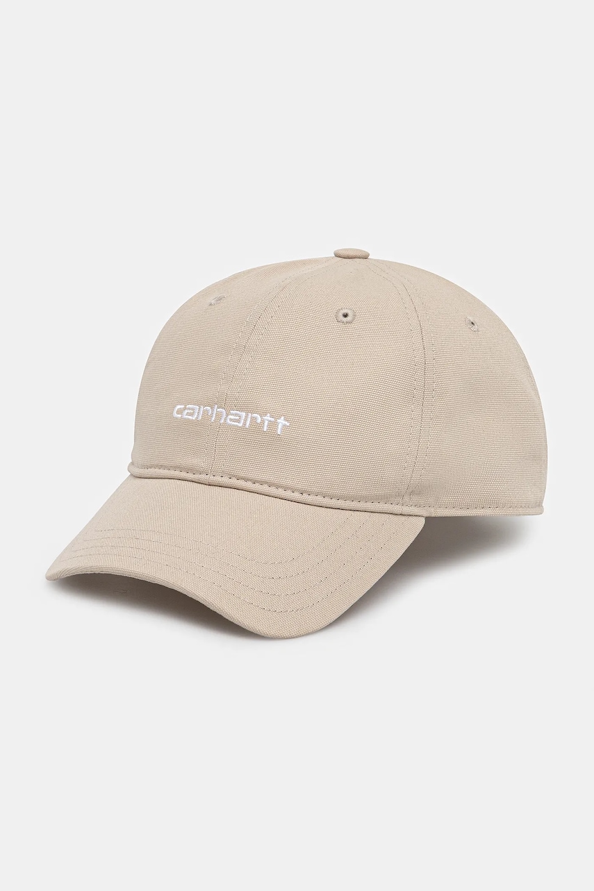 Carhartt WIP czapka z daszkiem bawełniana Canvas Script Cap