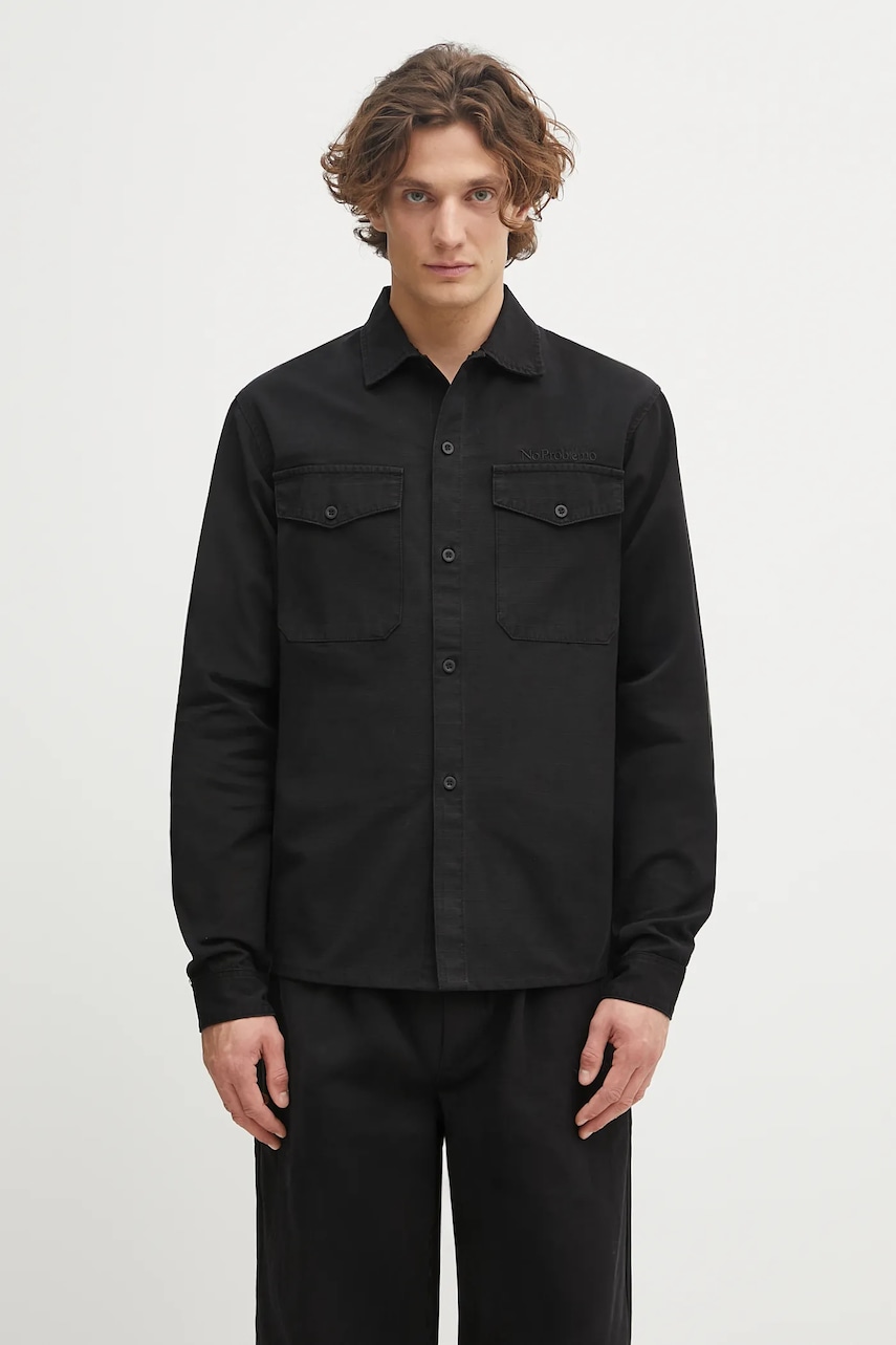 No Problemo koszula bawełniana Mini Problemo Work Shirt