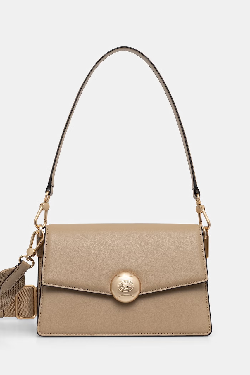 Lacoste torebka crossbody damska skórzana