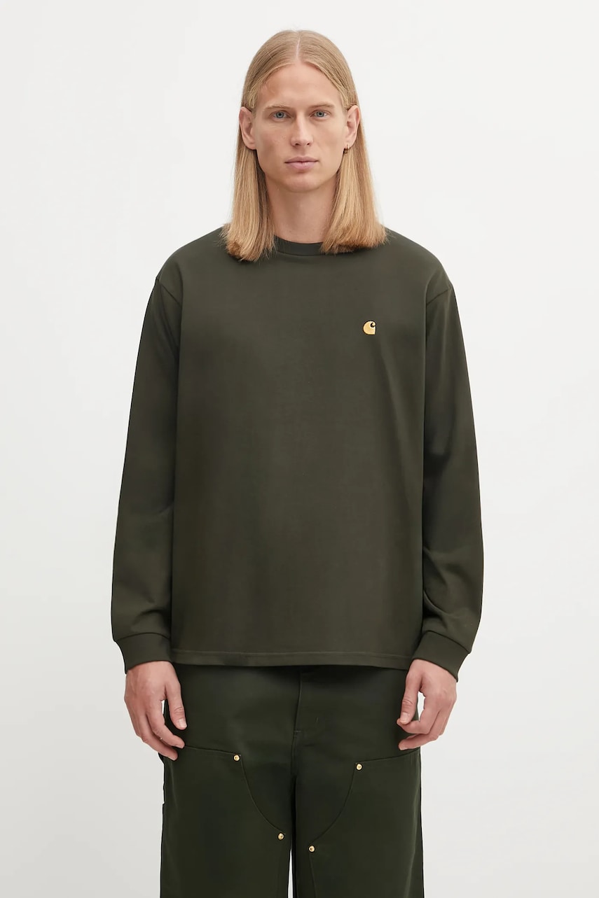 Carhartt WIP longsleeve bawełniany L/S Chase T-Shirt