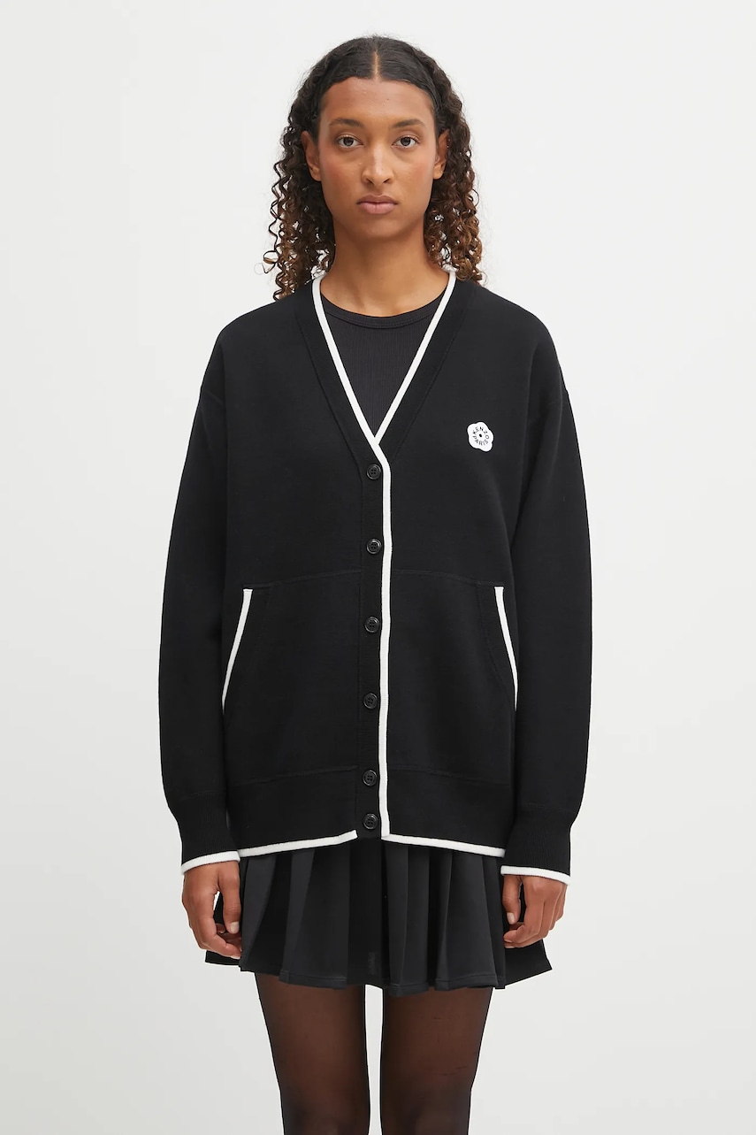 Kenzo kardigan z dodatkiem wełny Rws Boke Flower 2.0. Mid Cardigan