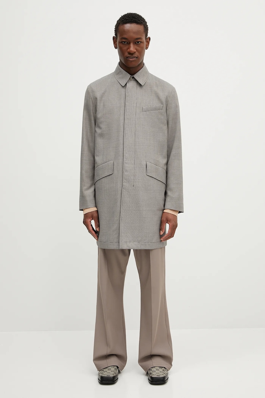 Paul Smith płaszcz wełniany