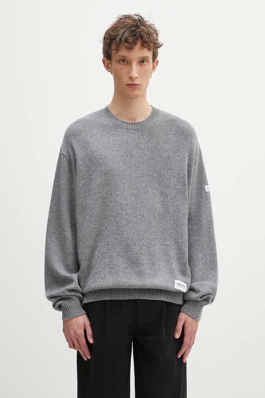 NEIGHBORHOOD sweter kaszmirowy Cashmere Crewneck Sweater