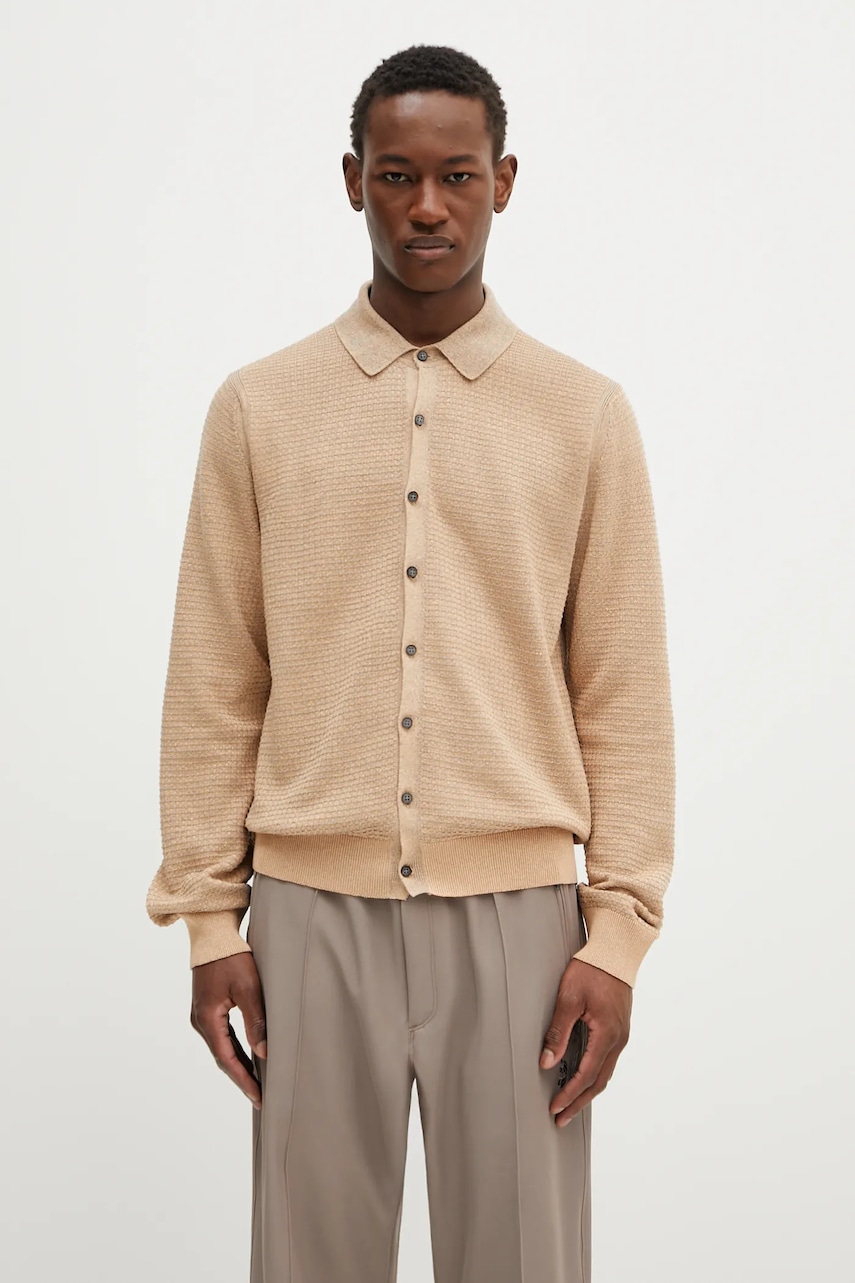 Paul Smith kardigan z domieszką lnu