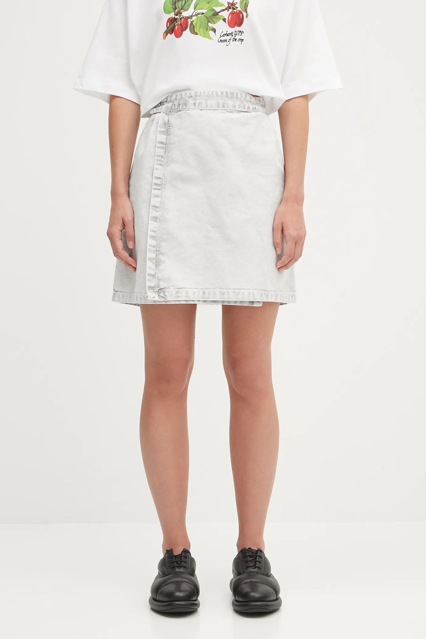 Carhartt WIP spódnica jeansowa W' Emery