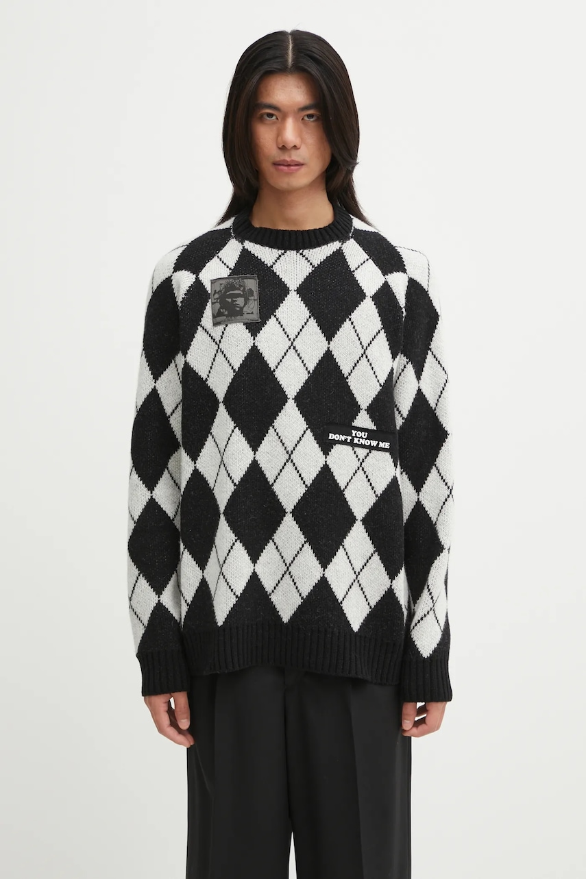 Undercover sweter z dodatkiem wełny Sweater