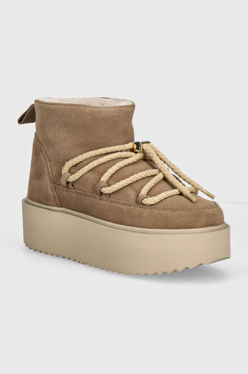 Inuikii śniegowce zamszowe Classic Low Platform