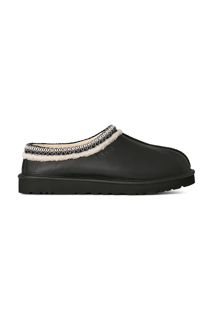 UGG kapcie skórzane Tasman Noir