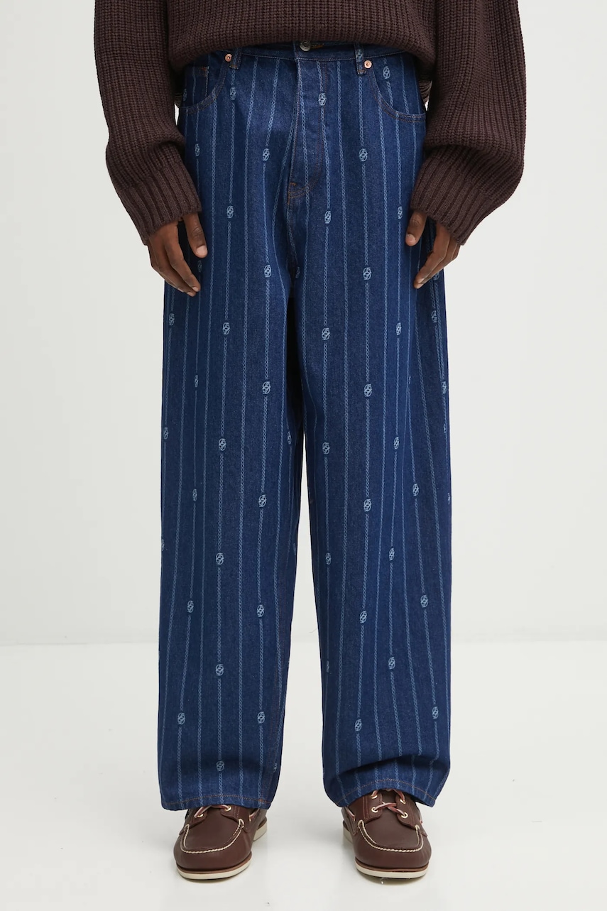 Drôle de Monsieur jeansy Le Jean Baggy Monogramme