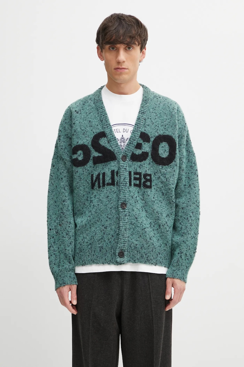 032C kardigan z dodatkiem wełny 'Selfie'