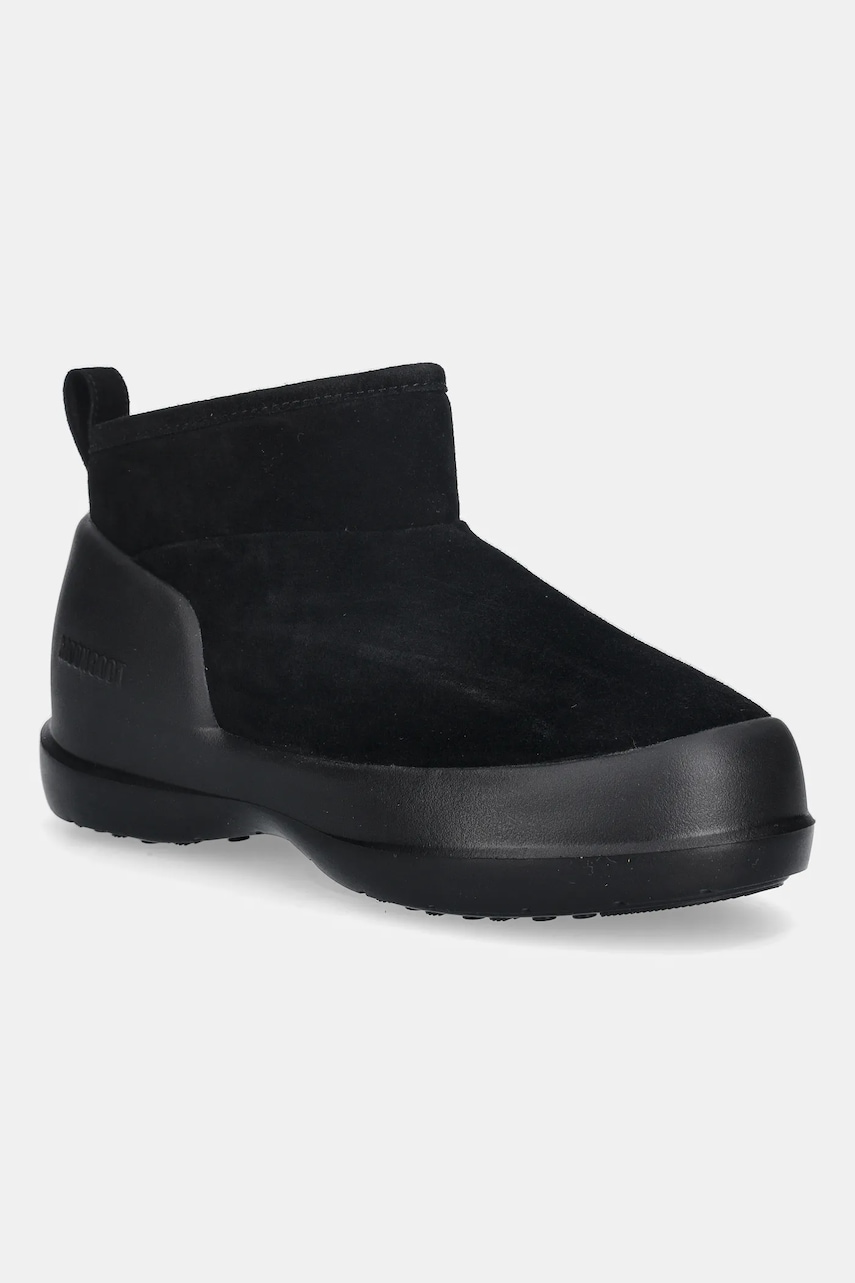 Moon Boot śniegowce zamszowe MB MEZZALUNA LOW BOOT SUEDE