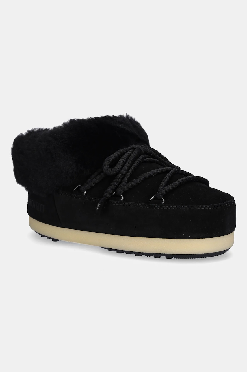 Moon Boot śniegowce zamszowe MB EVX MULE SUEDE