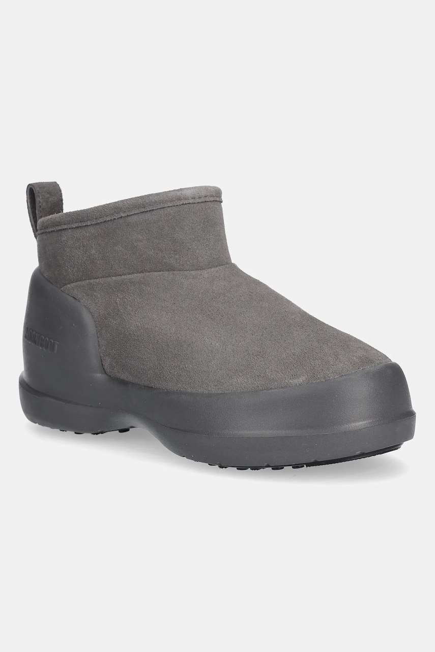 Moon Boot śniegowce zamszowe MB MEZZALUNA LOW BOOT SUEDE