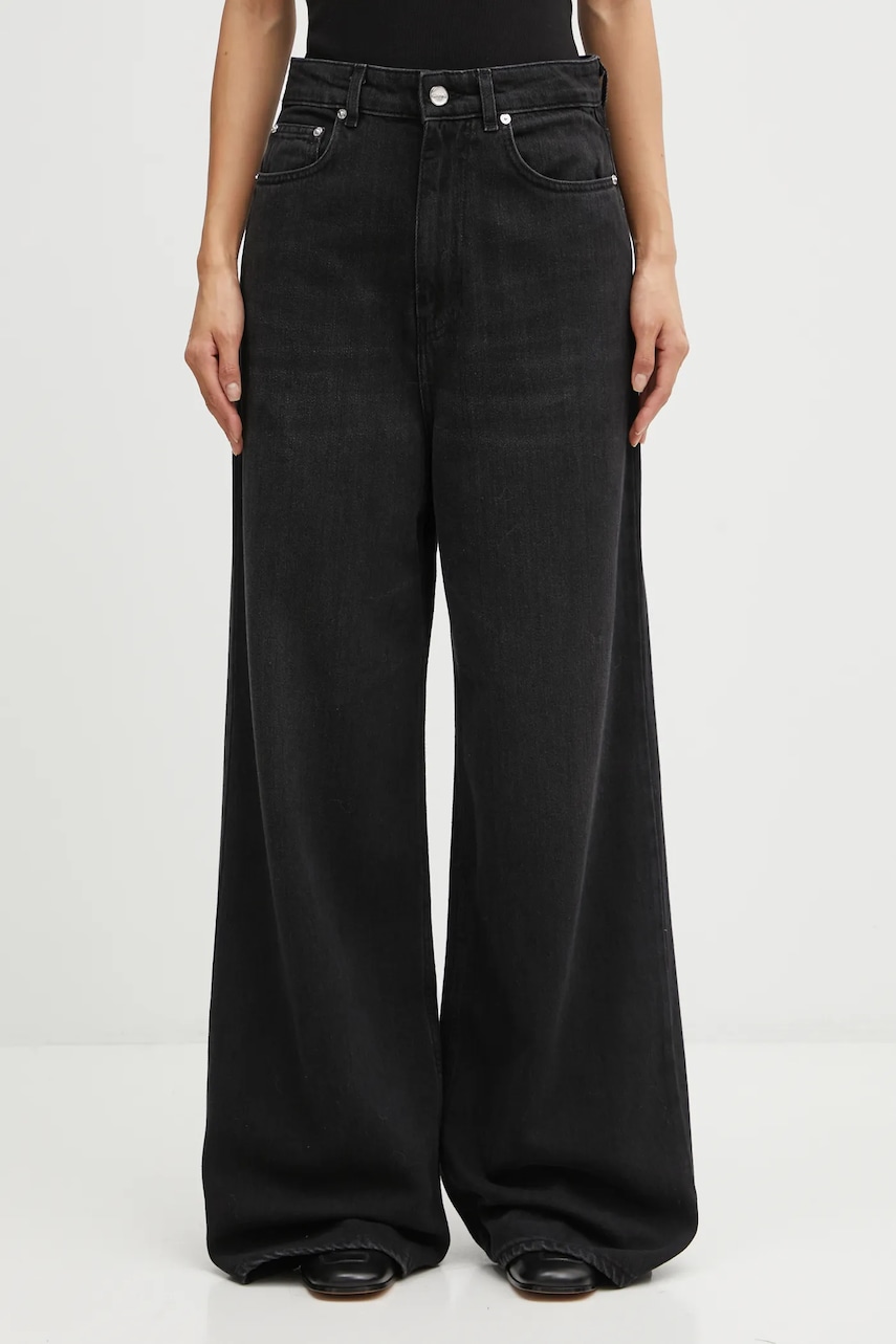GANNI jeansy Soft Rigid Denim Baggy