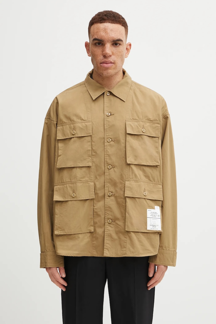 NEIGHBORHOOD koszula bawełniana UTILITY SHIRT LS