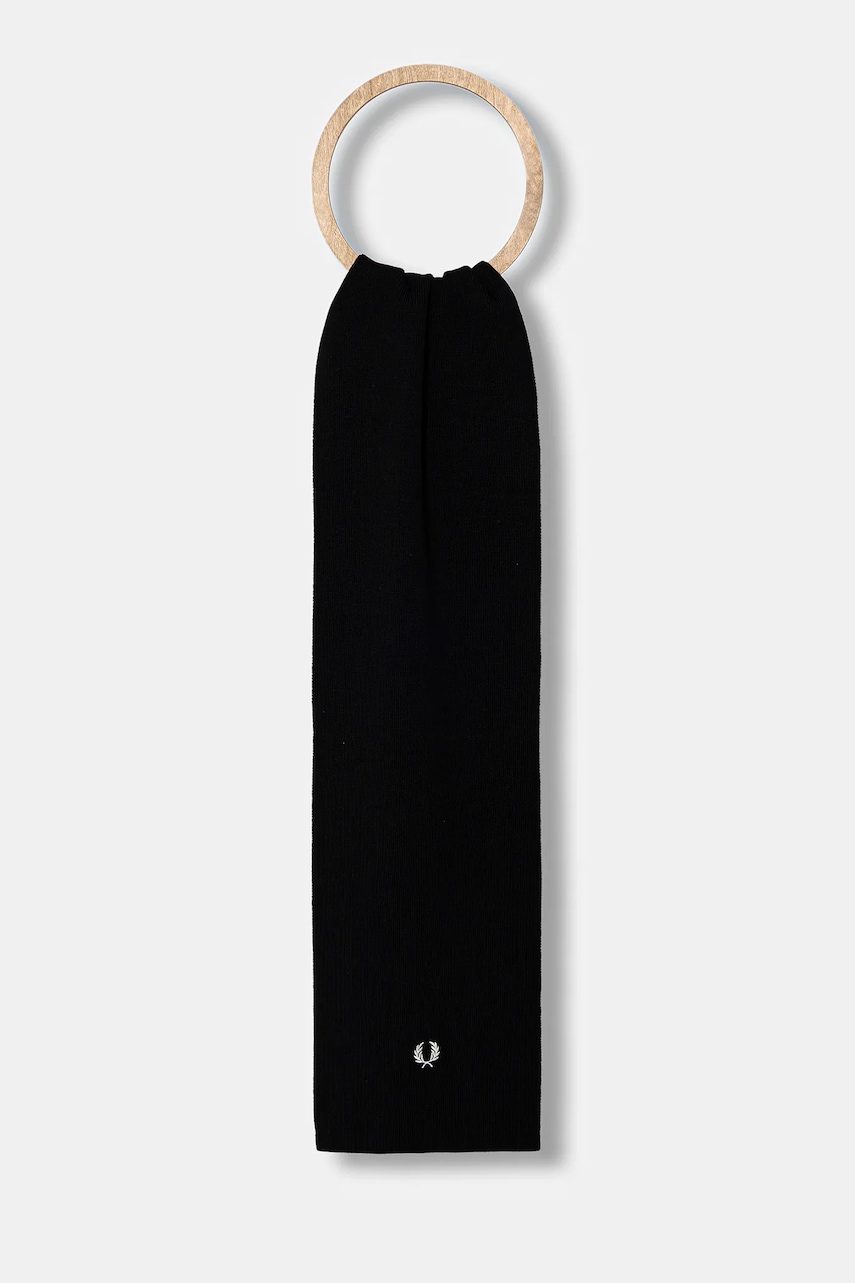 Fred Perry szalik z dodatkiem wełny