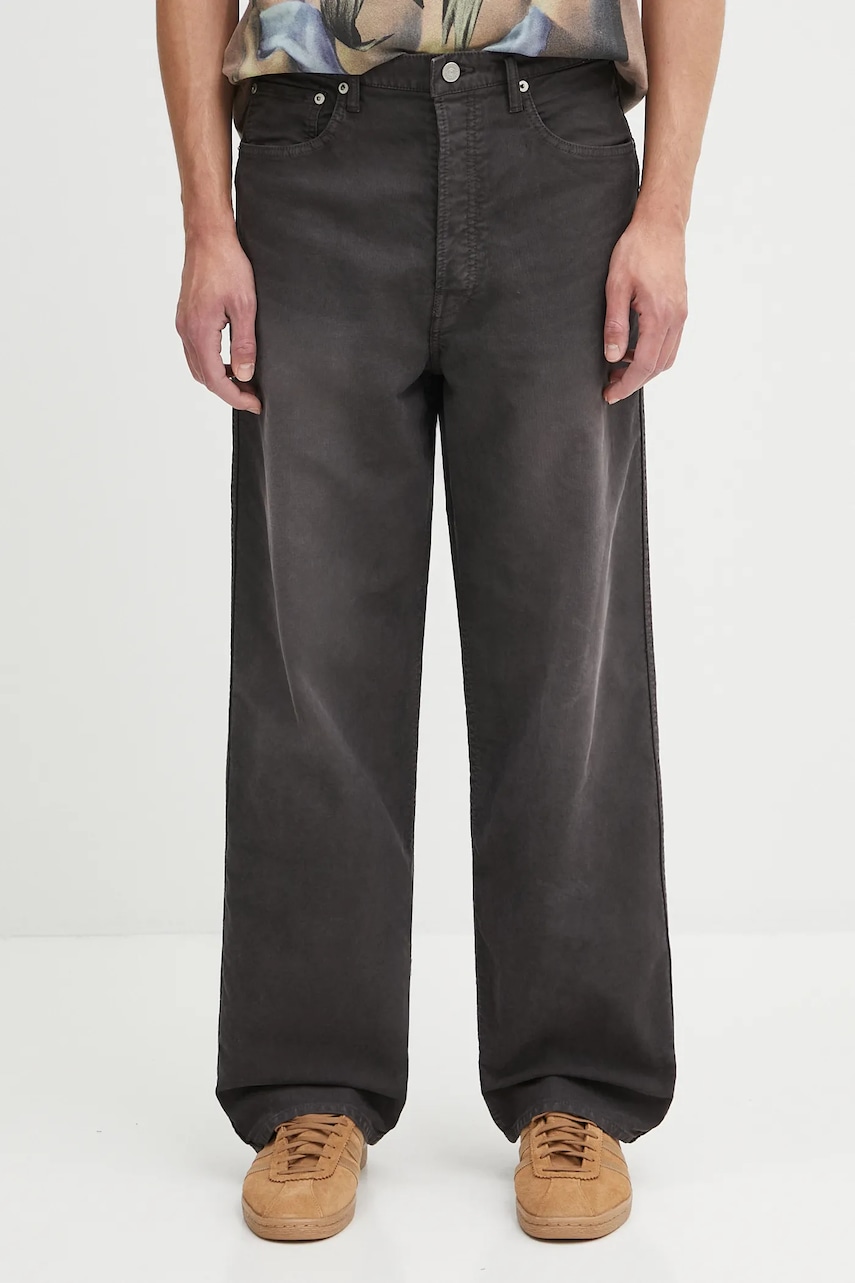 Visvim spodnie bawełniane fluxus 01 ex wide