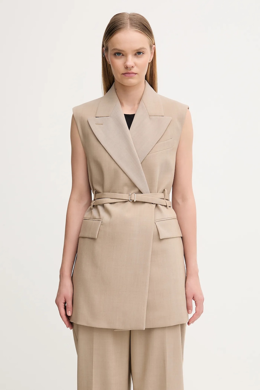 Sportmax kamizelka wełniana CIURMA