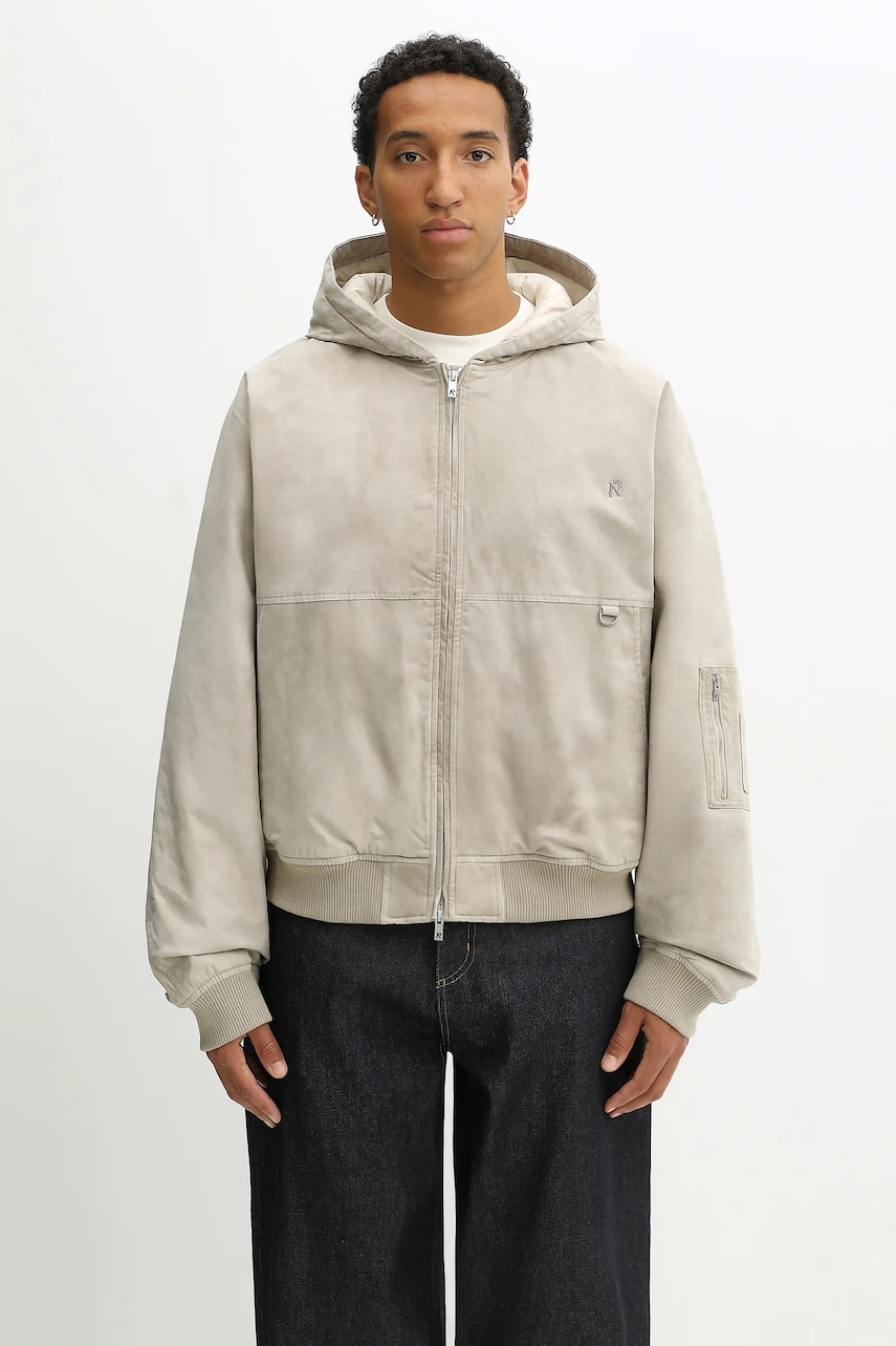 Represent kurtka Hooded Bomber (Washed)