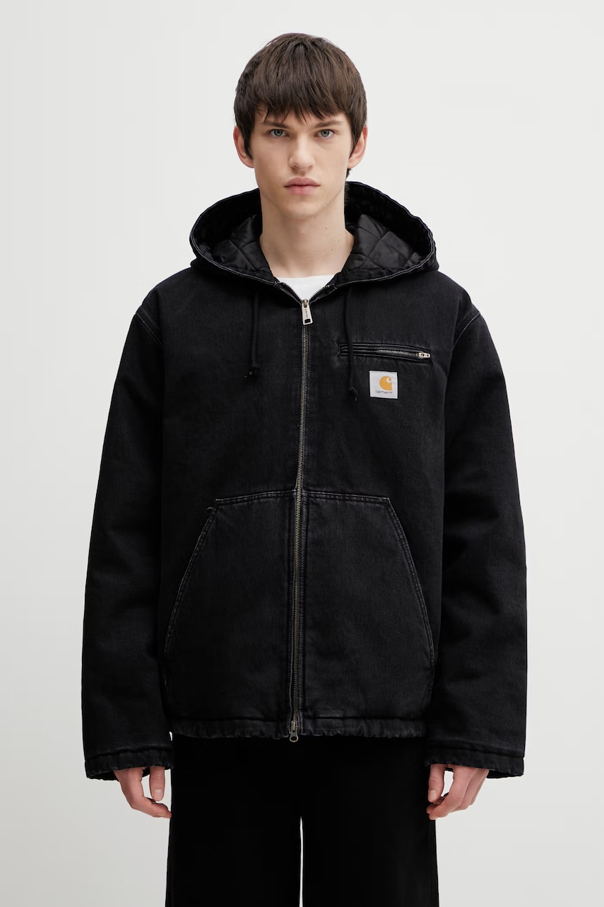 Carhartt WIP kurtka jeansowa bawełniana Cleveland Jacket