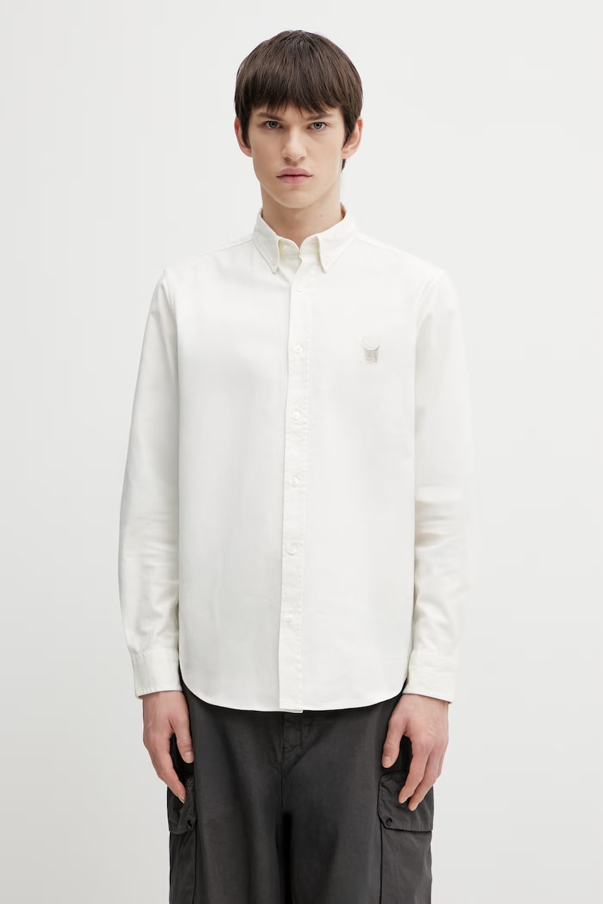 Carhartt WIP koszula bawełniana LS Bolton Shirt