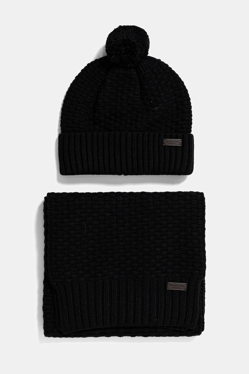 Barbour czapka i szalik