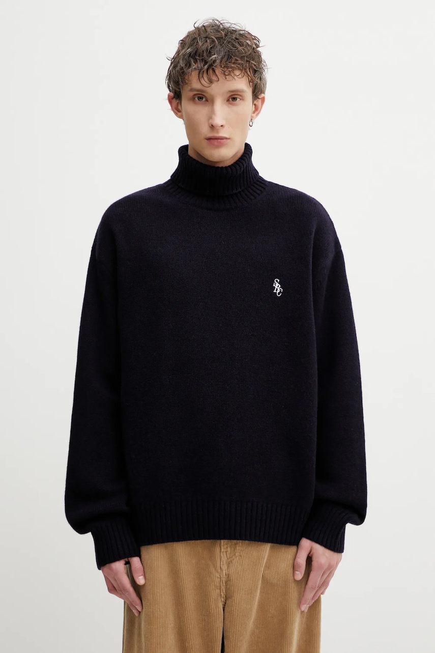 Sporty & Rich sweter wełniany SRC Wool