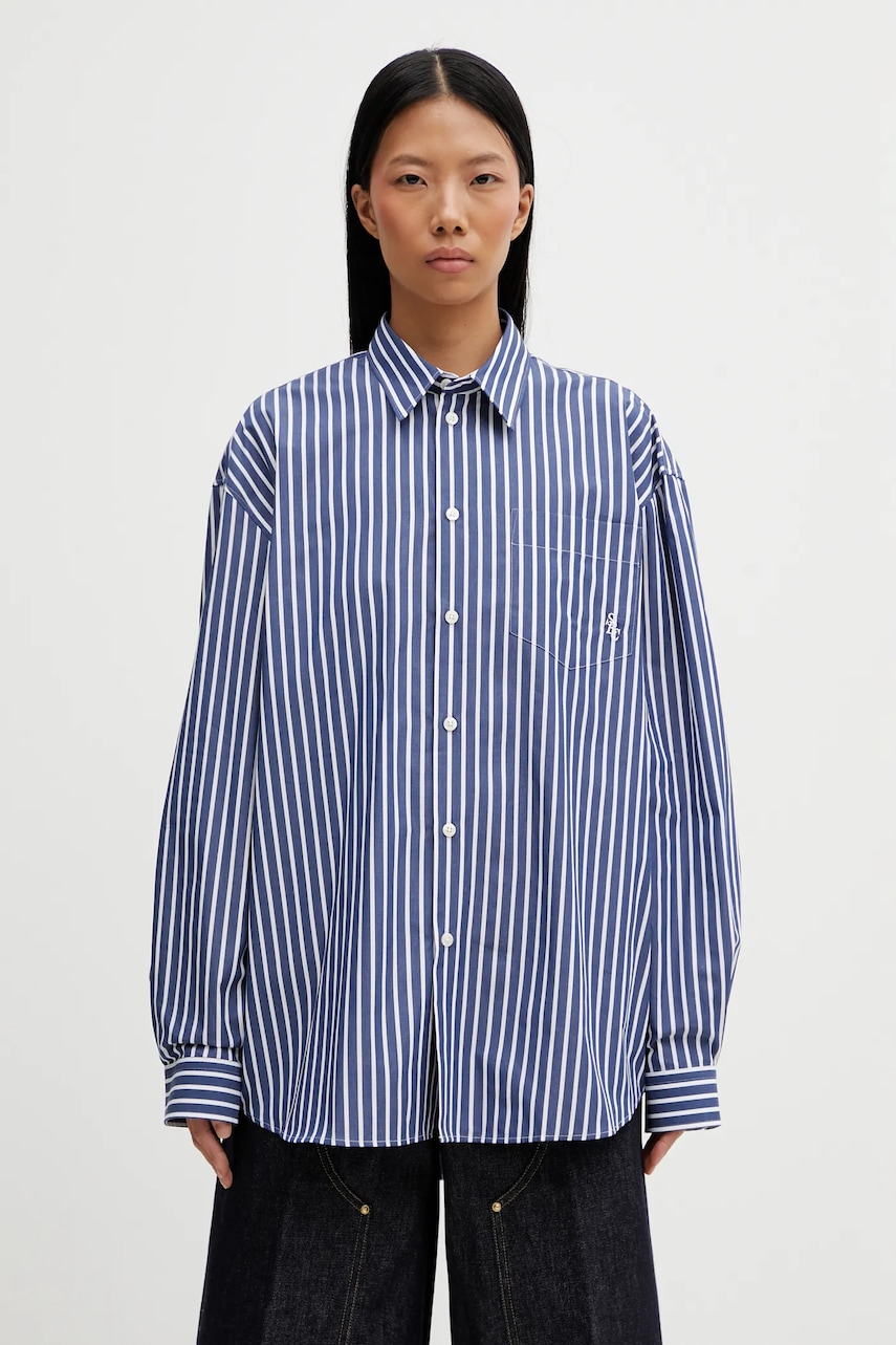 Sporty & Rich koszula bawełniana SRC Oversized