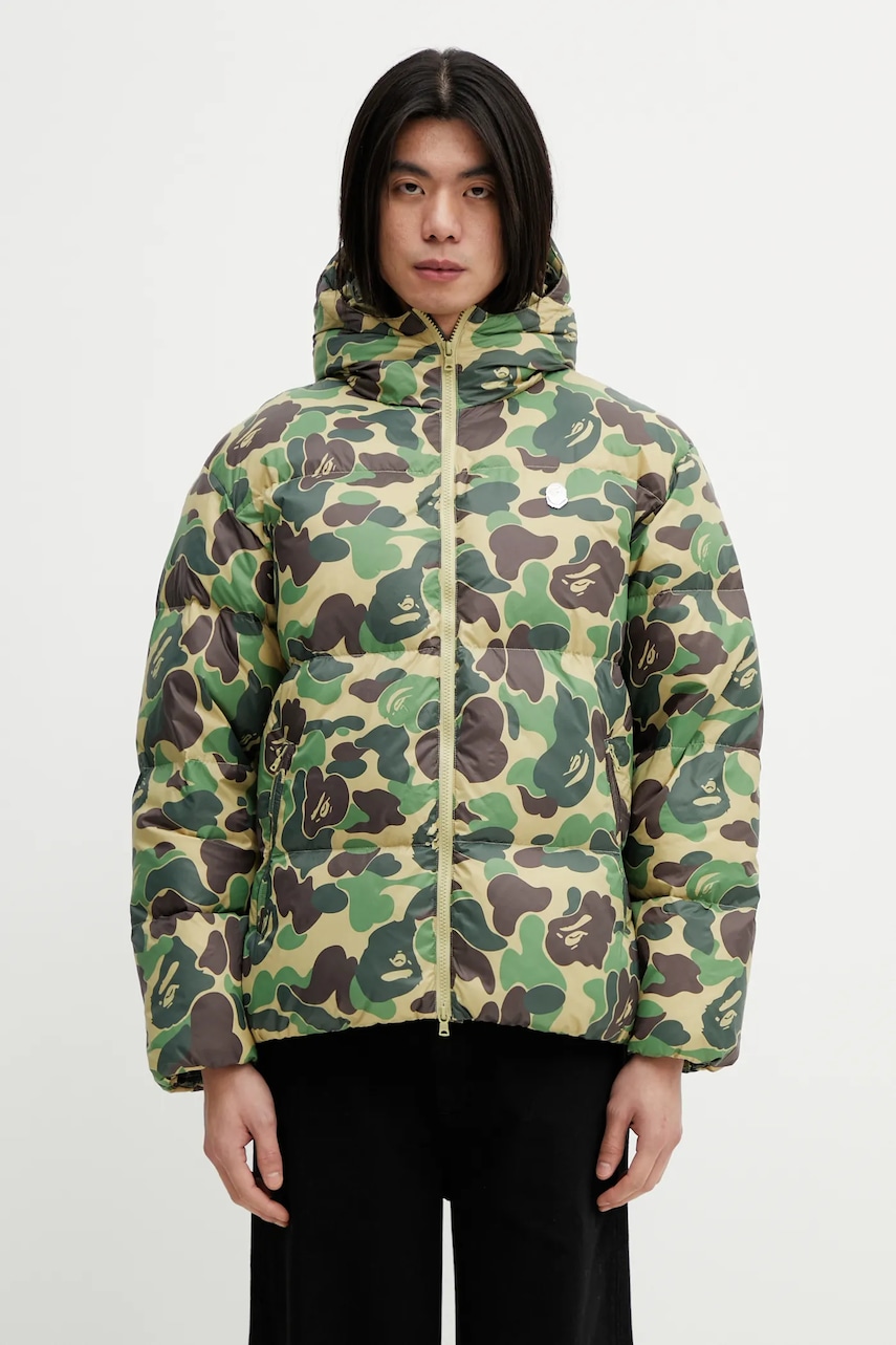 A Bathing Ape kurtka puchowa ABC Camo