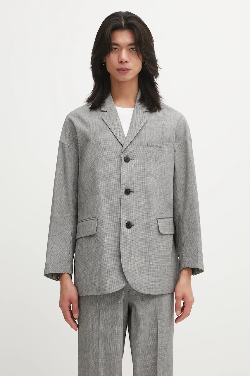 Visvim marynarka z dodatkiem wełny HAMMONS JKT SANTOME